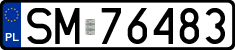 License plates of Poland, Regular car plates