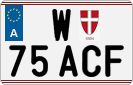 License plate of Austria, Regular plates