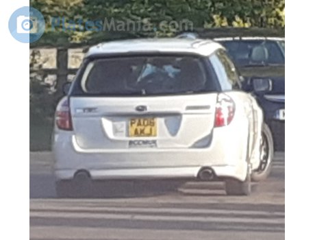 PA06 AKJ, Subaru Legacy