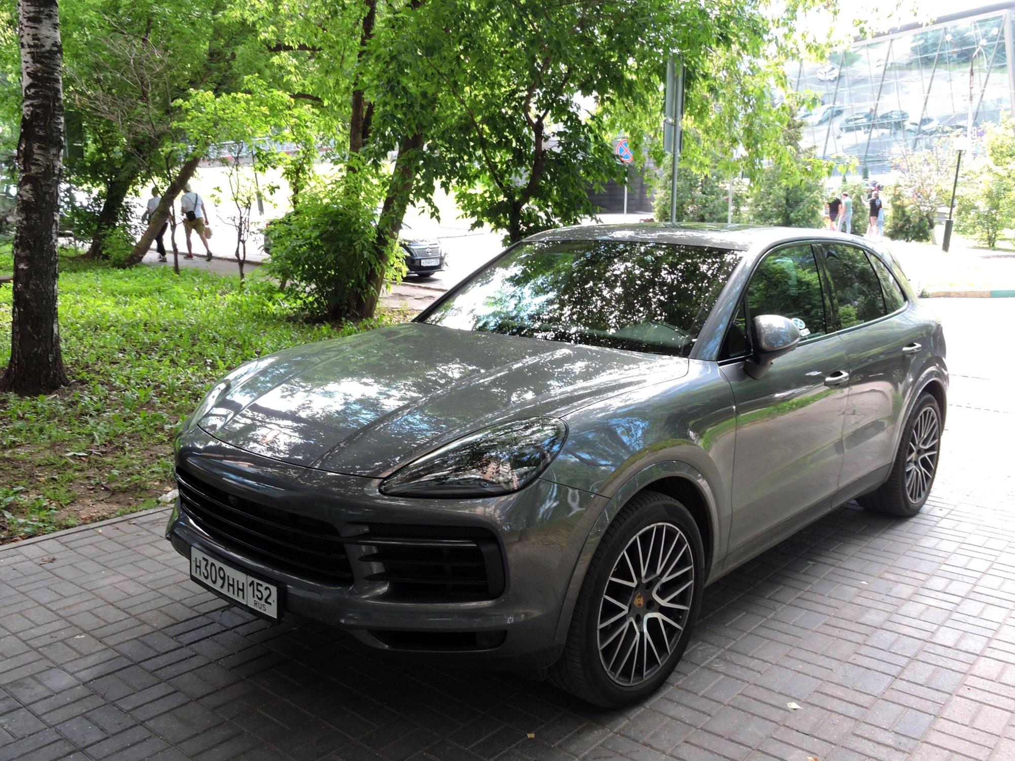 н 309 нн 152, Porsche Cayenne 3rd gen SUV (PO536; 9Y0), 2017–2023