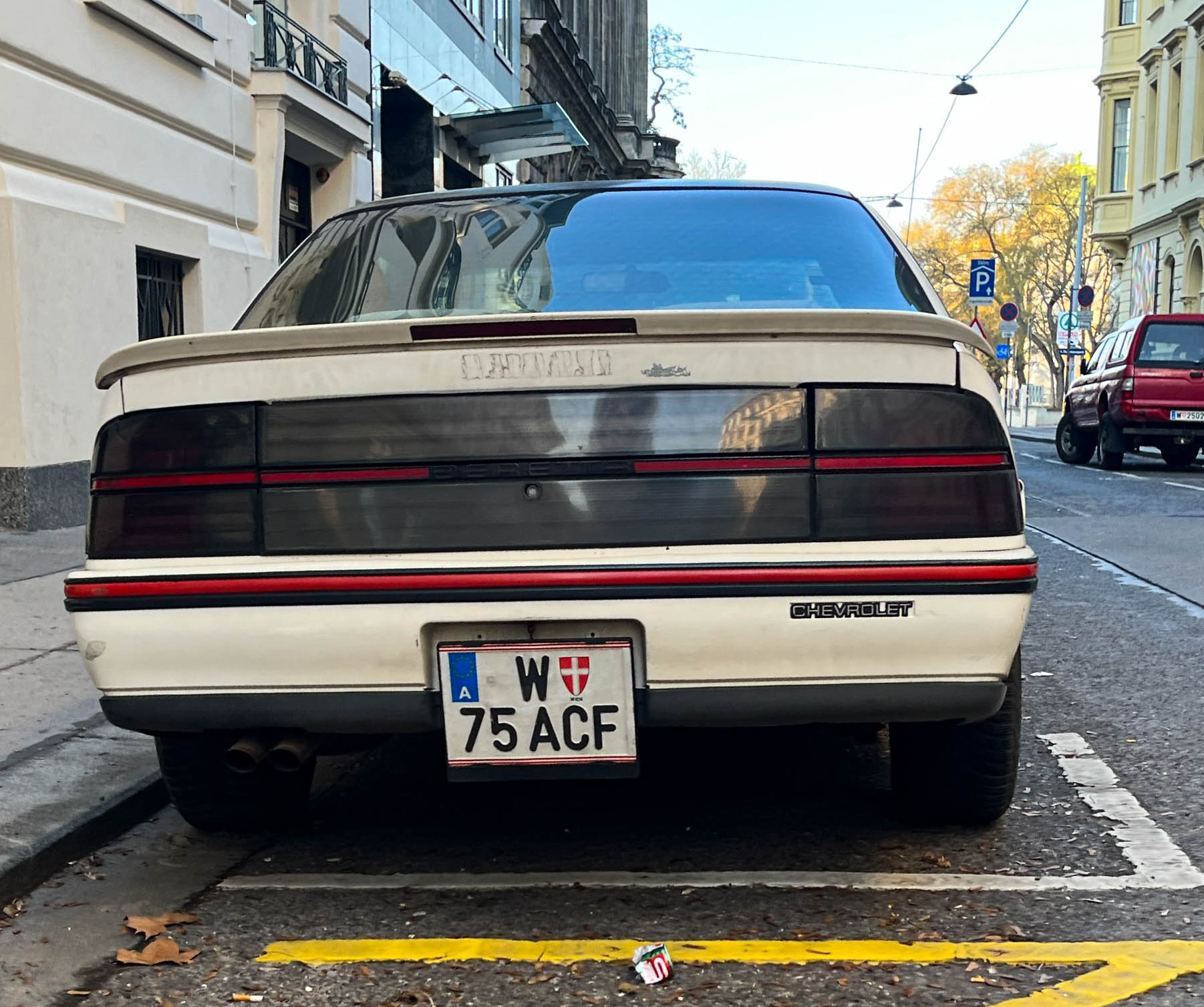 W 75 ACF, Chevrolet Beretta 1st gen (37; L-body), 1987–1996