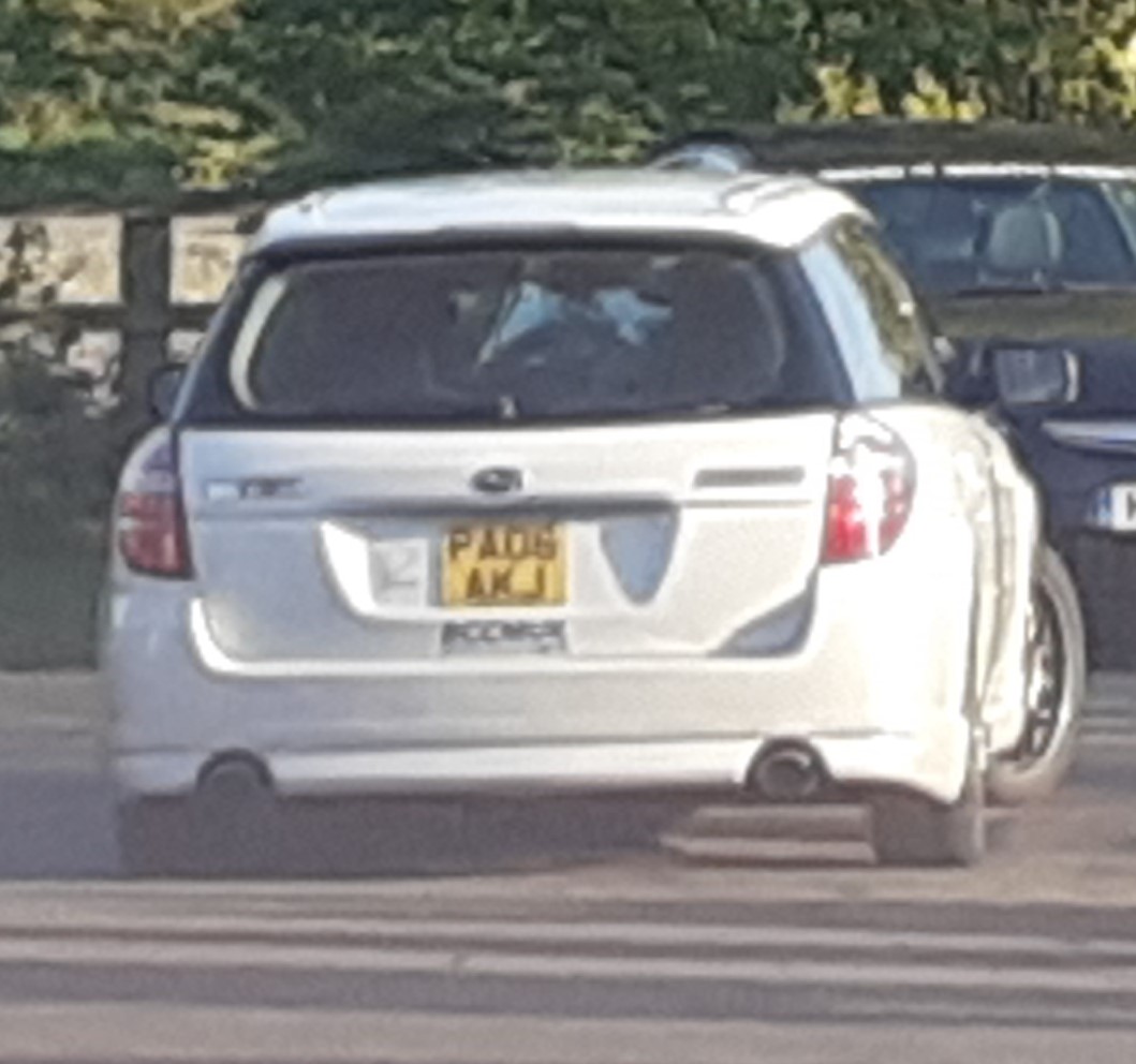 PA06AKJ, Subaru Legacy 4th gen Wagon (BP), 2003–2009