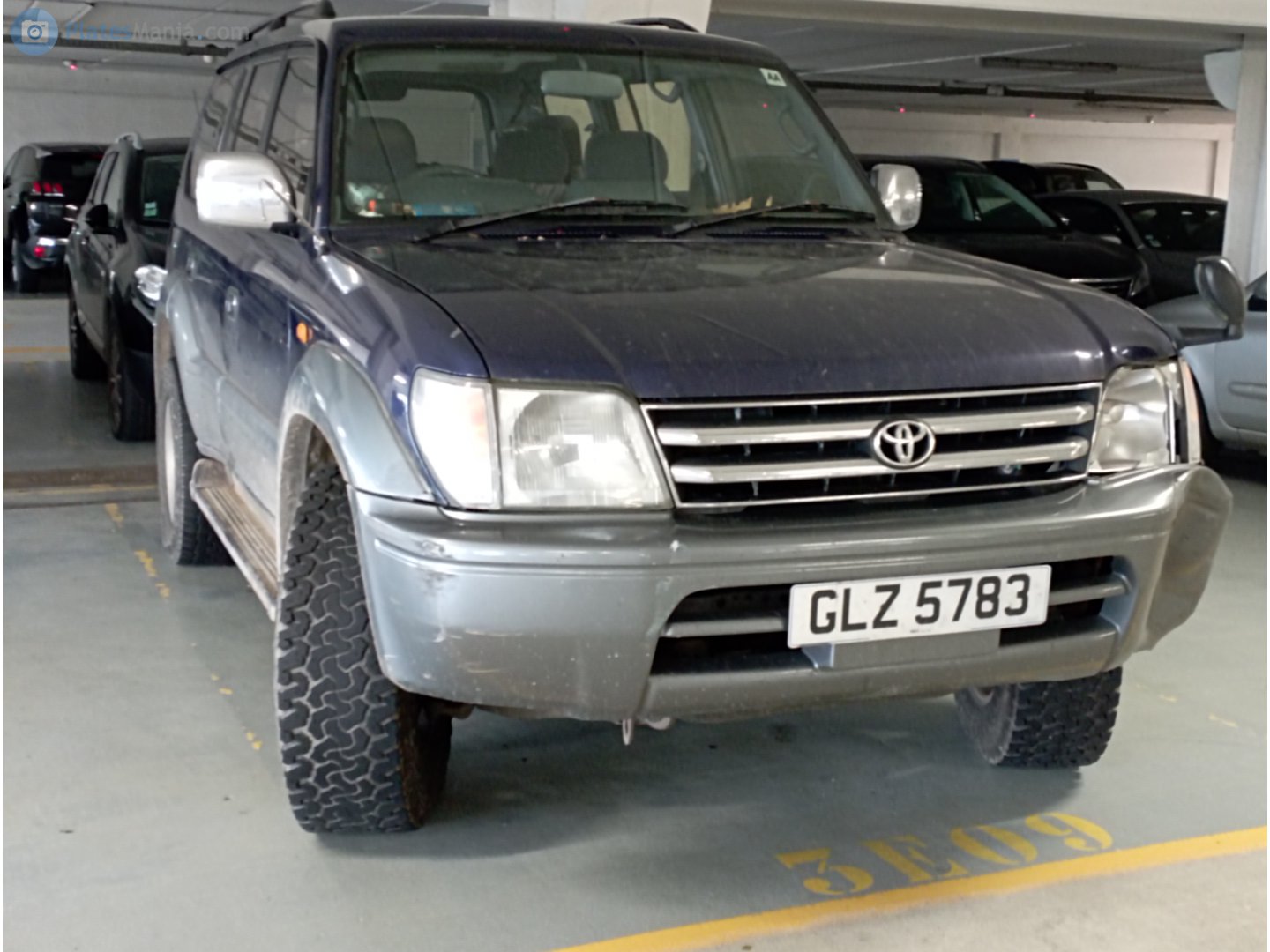 GLZ5783, Toyota Land Cruiser Prado 2nd gen 5-door SUV (J95), 1996–2002