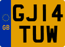 License plate of the United Kingdom, 2001 year system