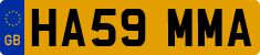 License plate of the United Kingdom, 2001 year system