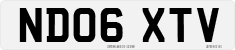 License plate of the United Kingdom, 2001 year system