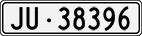License plate of Switzerland, Cars