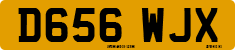 License plate of the United Kingdom, 1983 year system