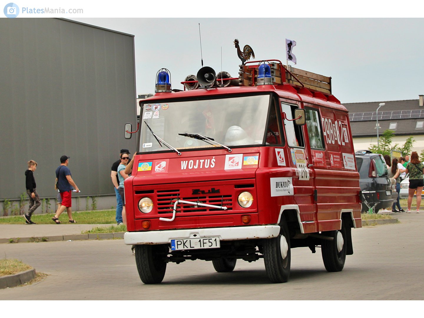 PKL 1F51, FSC Lublin Żuk Fire Van/Truck (A14/A15), facelift, 1973–1998