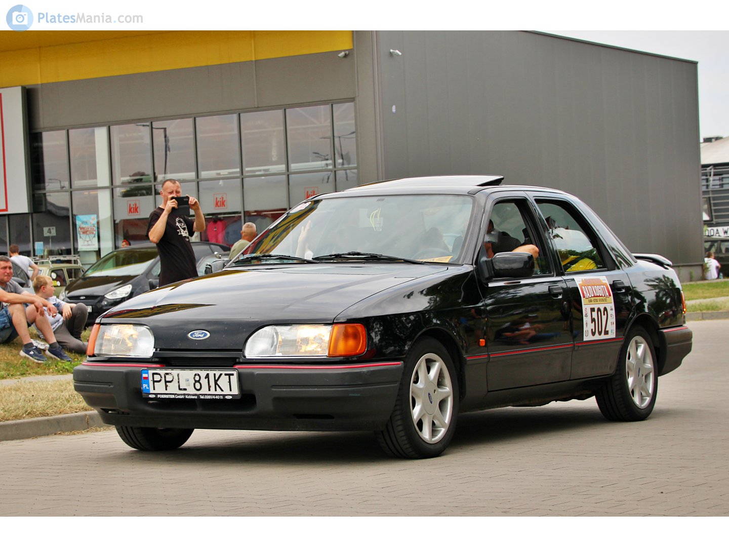 PPL 81KT, Ford Sierra 1st gen 5-door Liftback (BAG/GBG), facelift, 1987–1993