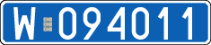 License plates of Poland, Diplomatic