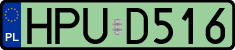 License plates of Poland, Authorities