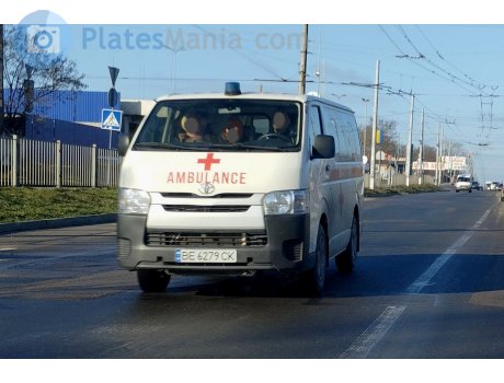 BE 6279 CK, Toyota HiAce