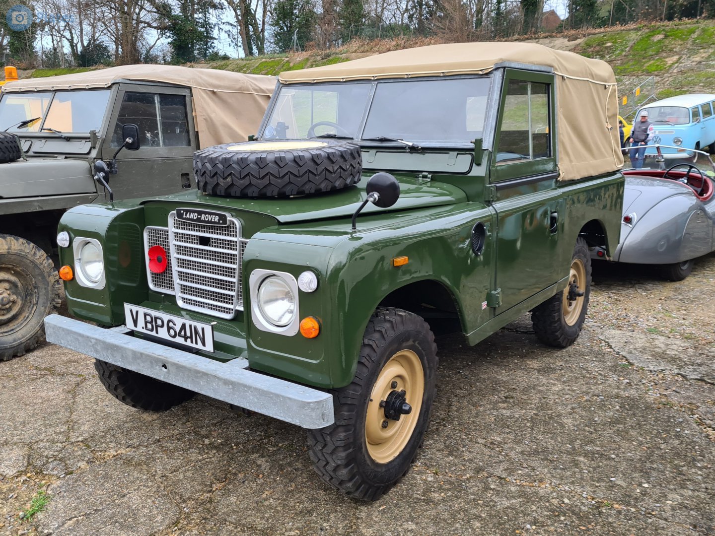 VBP641N, Land Rover Series III 