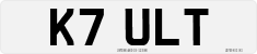 License plate of the United Kingdom, 1983 year system