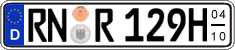 German license plate, Seasonal plates (Oldtimers)