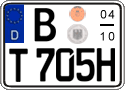 German license plate, Seasonal plates (Oldtimers)