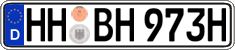 German license plate, Plates for oldtimers (type 