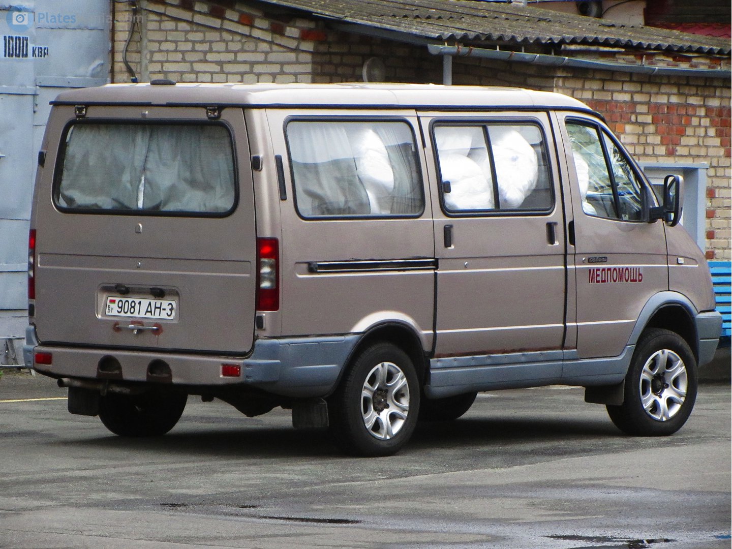 9081 AH-3, GAZ Соболь (Sobol) 2217 Minibus, facelift, 2003–