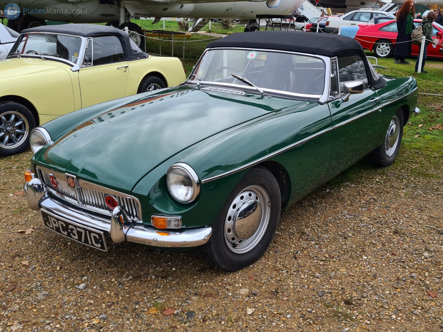 JPC371C, MG B 1st gen Roadster, 1962–1980