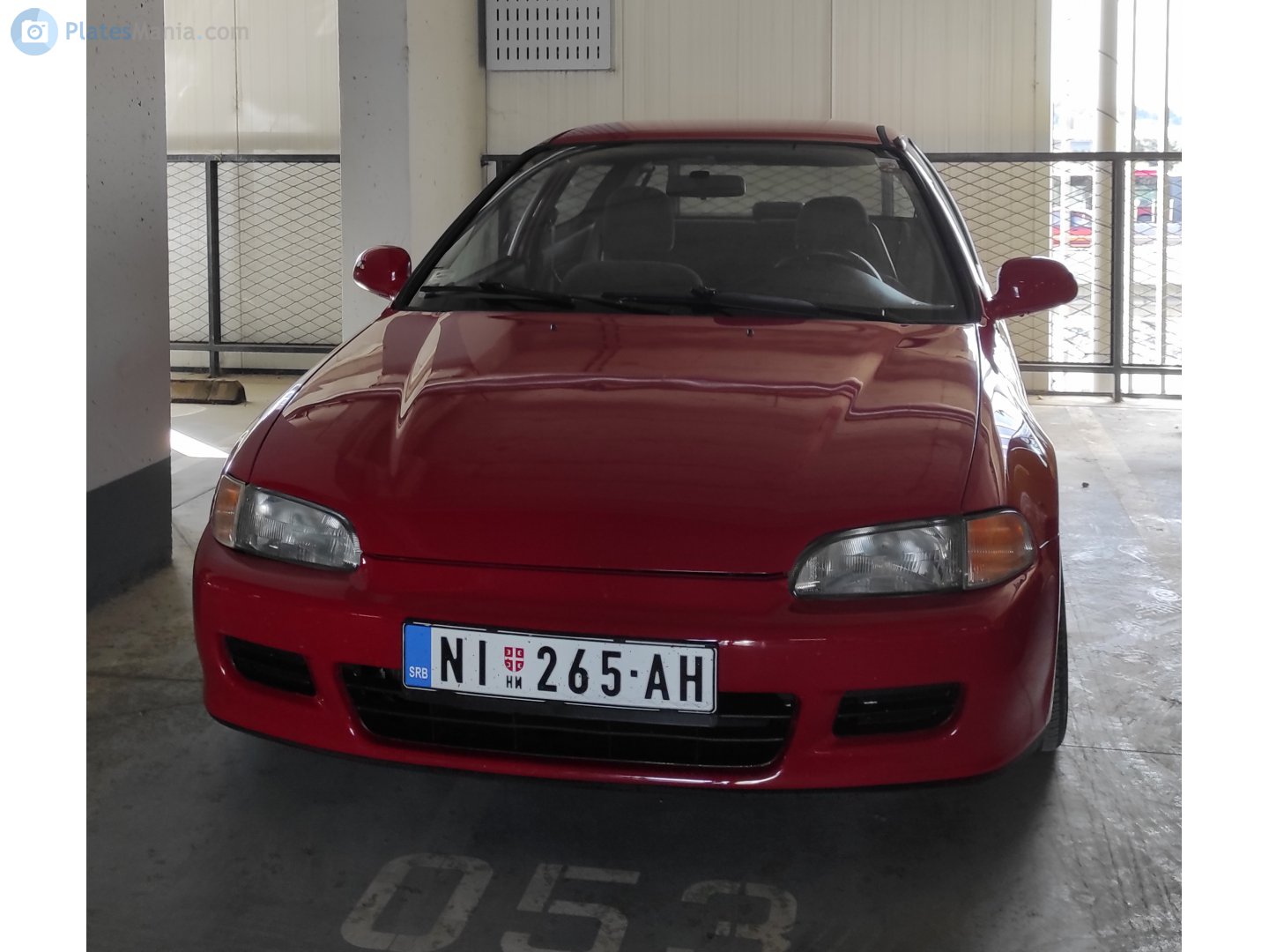 NI 265-AH, Honda Civic 5th gen Hatch (EG/EH), 1991–1995