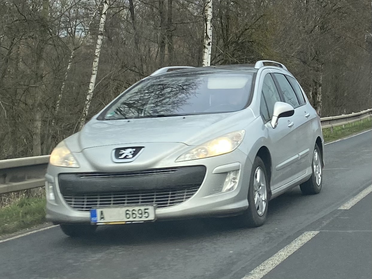 A 6695, Peugeot 308 1st gen SW Wagon (T7), 2008–2014