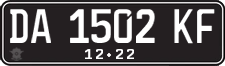 License plate of Indonesia, Regular plates