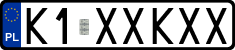License plates of Poland, Vanity Plates
