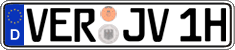 German license plate, Plates for oldtimers (type 