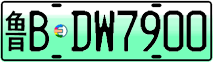 License plate of China, Electric vehicles