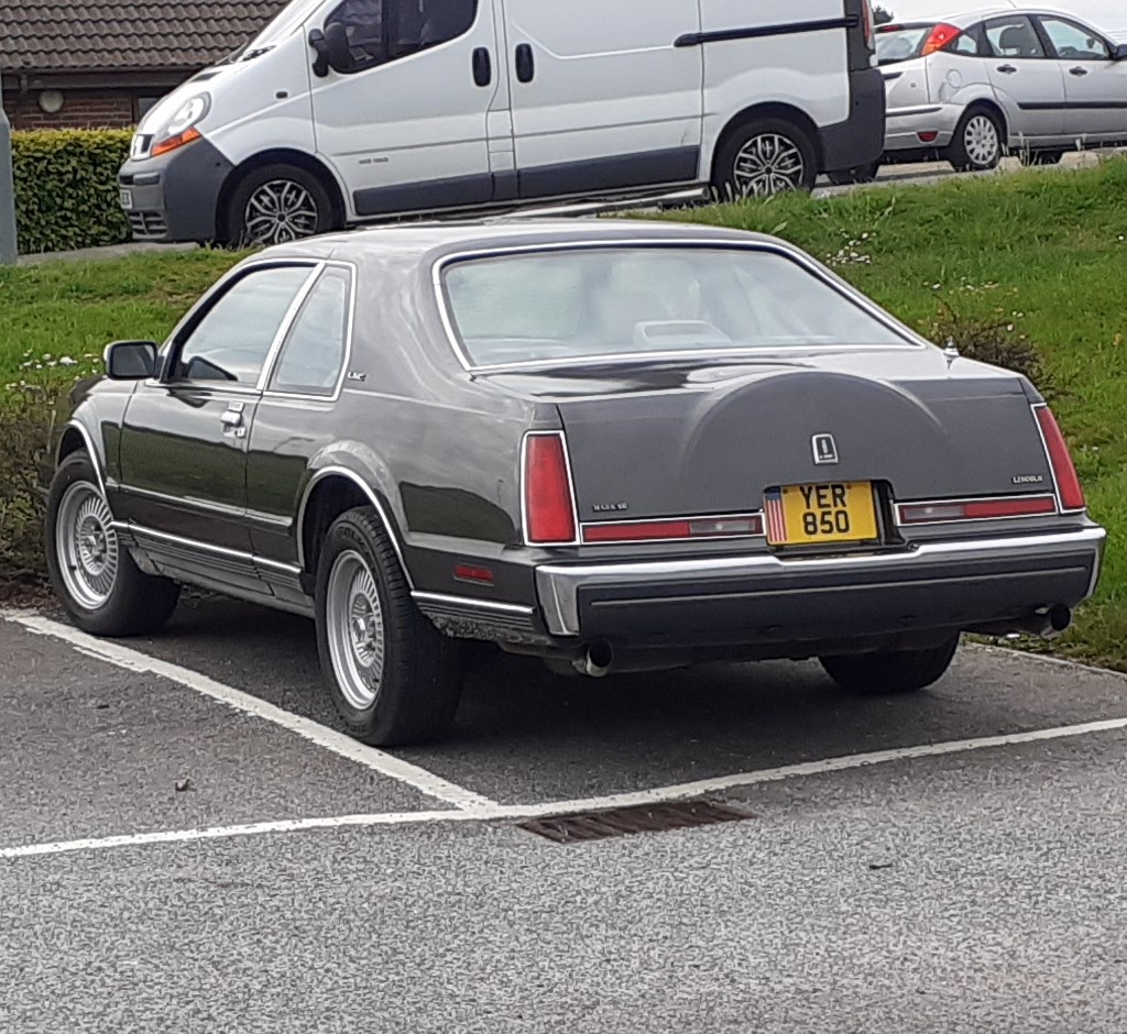 YER850, Lincoln Continental Mark Series Mark VII 2-door Coupé (63D), 1983–1992