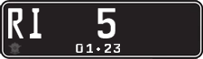 License plate of Indonesia, High authorities