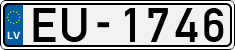 License plate of Latvia, Regular car plates