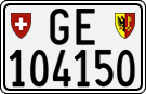 License plate of Switzerland, Motorcycles