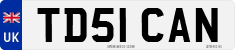 License plate of the United Kingdom, 2001 year system