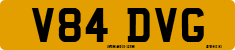License plate of the United Kingdom, 1983 year system