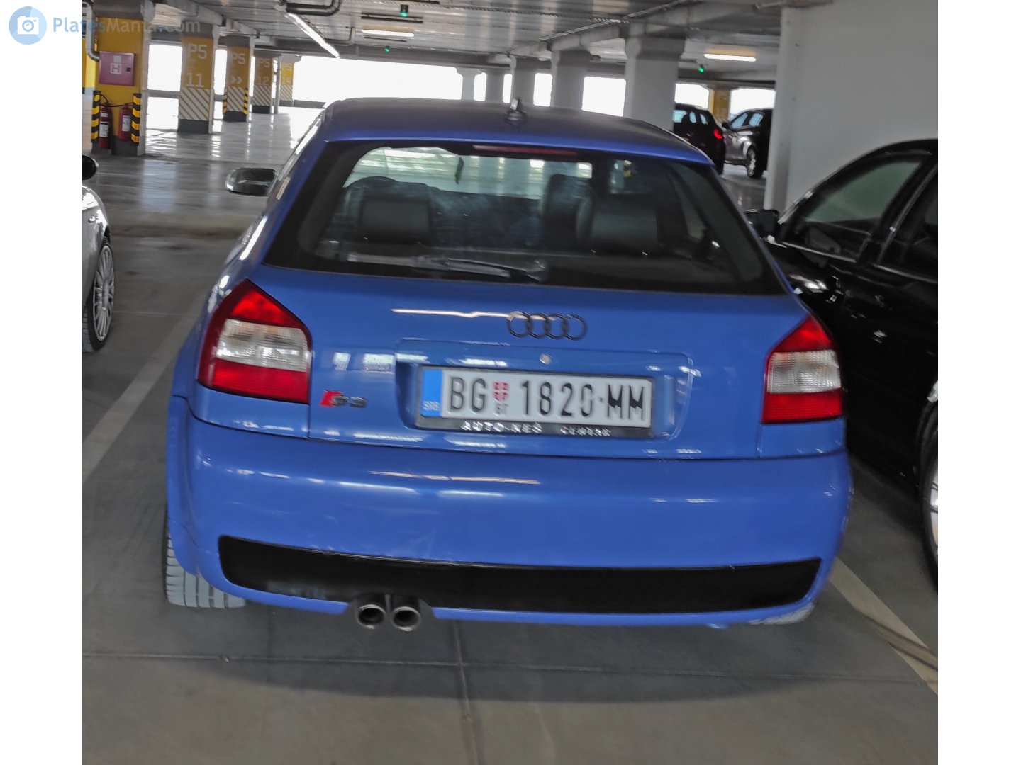 BG 1820-MM, Audi S3 1st gen (8L1), 1999–2003