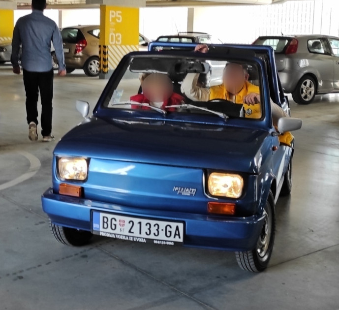 BG 2133-GA, Polski Fiat 126p 126p 600/650/FL, 1973–1994