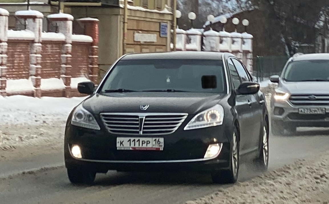 к 111 рр 16, Hyundai Equus 2nd gen (VI), 2009–2016