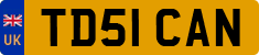 License plate of the United Kingdom, 2001 year system