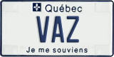 Quebec, Vanity Plates