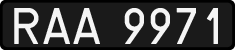 License plates of Poland, 1976 year system