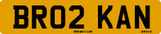 License plate of the United Kingdom, 2001 year system