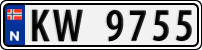 License plate of Norway, Trailers, motorcycles, special vehicles