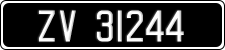 License plate of Ireland, Oldtimers