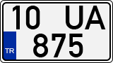 License plate of Turkey, Regular plates