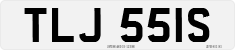 License plate of the United Kingdom, 1963 year system