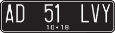 License plate of Indonesia, Regular plates