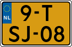 License plate of the Netherlands, Cars
