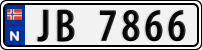 License plate of Norway, Trailers, motorcycles, special vehicles